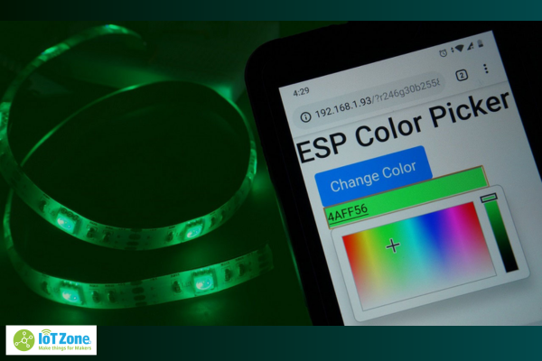 Điều khiển LED RGB ESP32 bằng Web Server