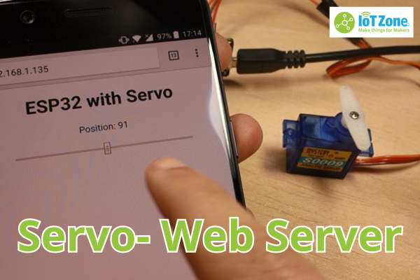Điều khiển ESP32 Servo qua Web Server