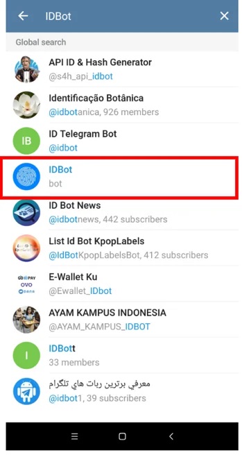 Cài ID người dùng cho dự án ESP32 Telegram