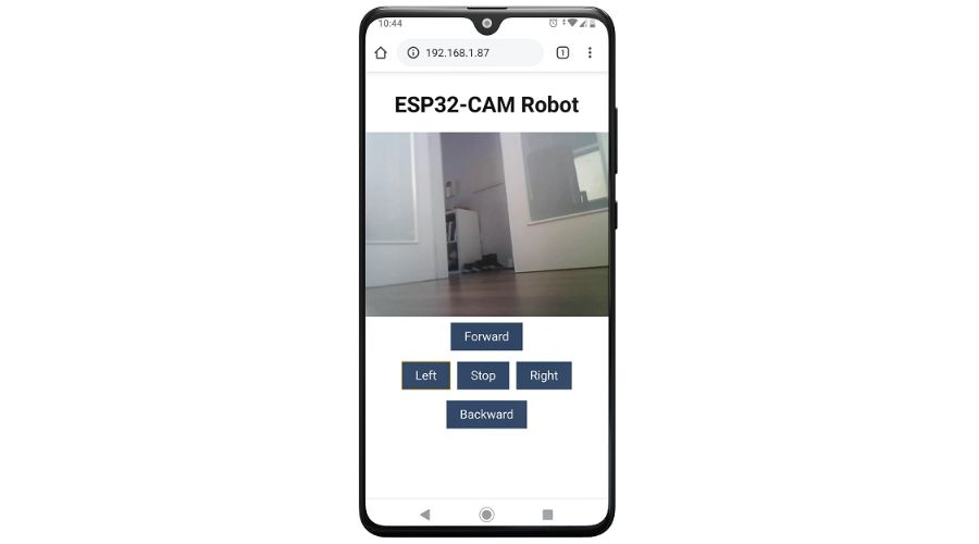 Cách điều khiển ESP32 CAM Car qua Web Server