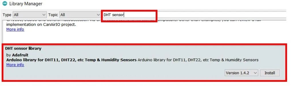 Cài thư viện cho dự án ESP32 Node Red MQTT