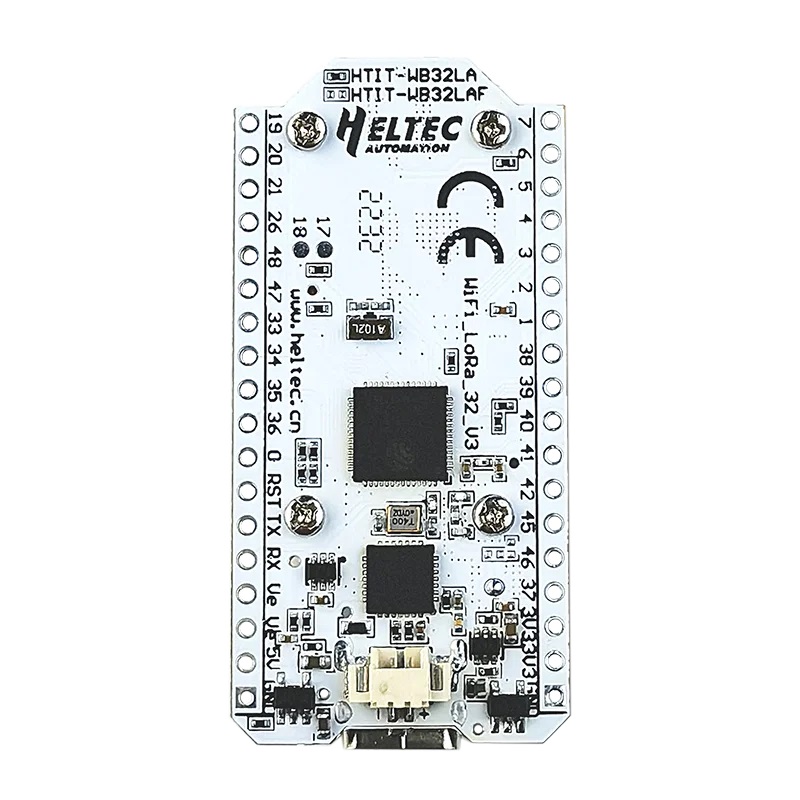 Hình ảnh Heltec WiFi LoRa 32 v3 tích hợp màn hình OLED - Mặt sau